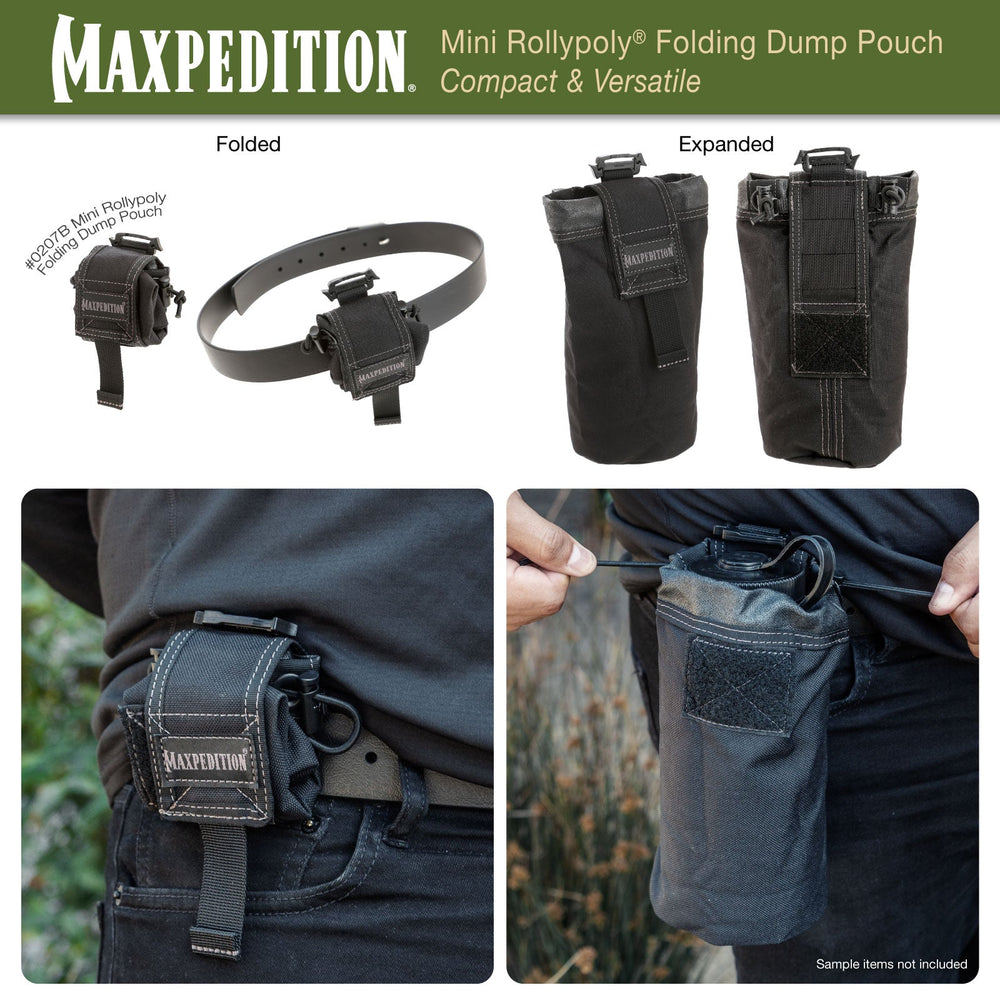 Maxpedition Mini ROLLYPOLY Foliage Green Dump Pouch