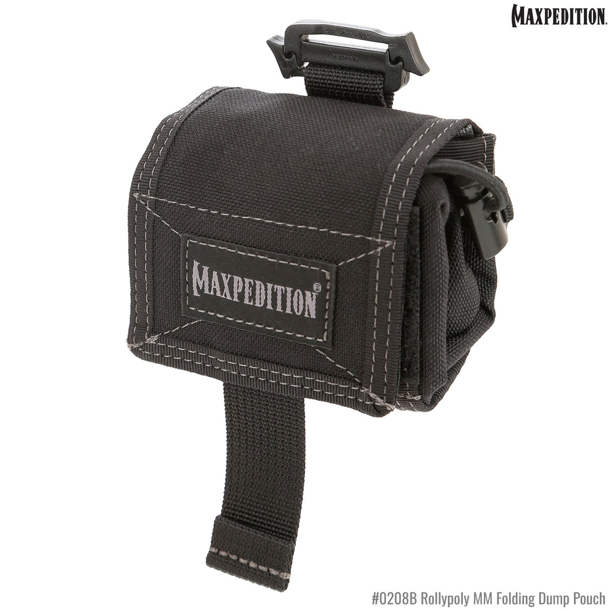 Maxpedition ROLLYPOLY Black Folding Dump Pouch