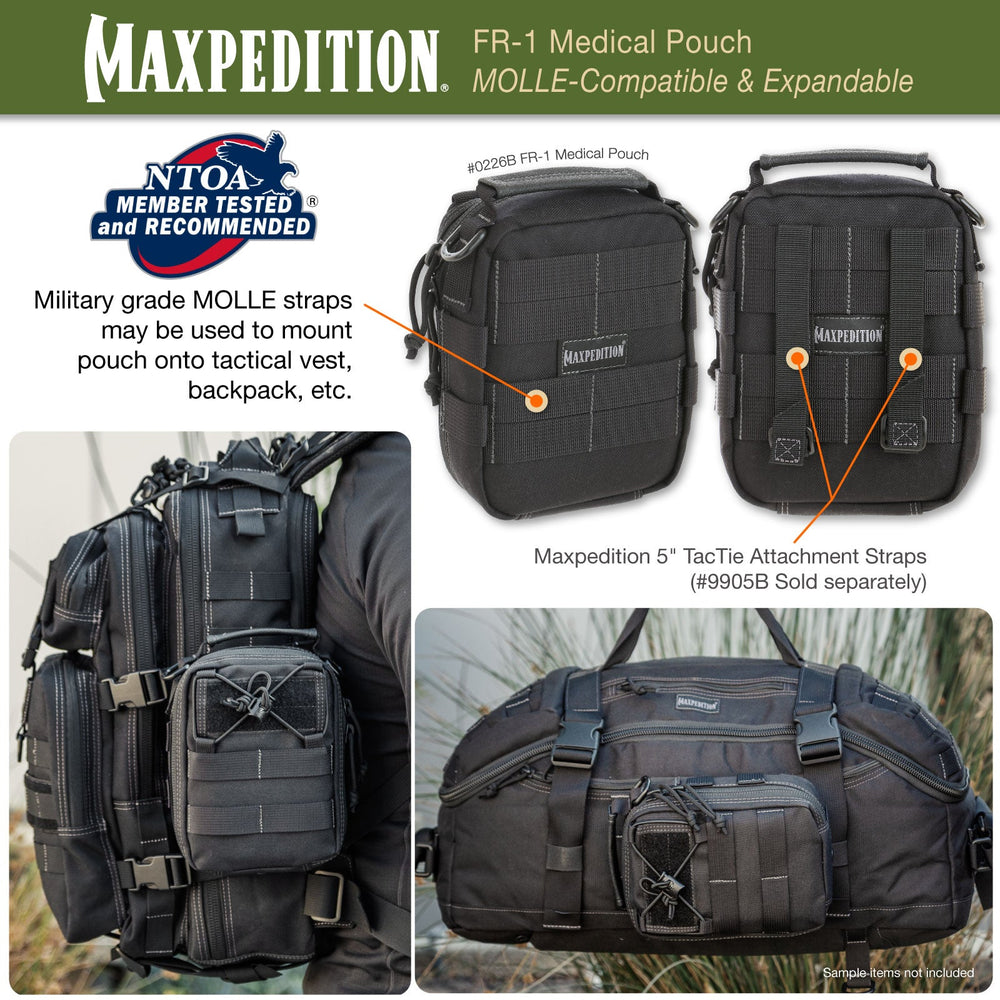 Maxpedition FR-1 Combat Wolf Grey Medical Pouch