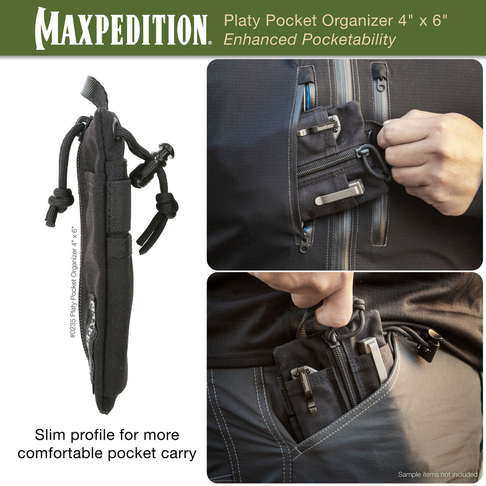 Maxpedition Platy Multicam Pocket Organiser 4" x 6"
