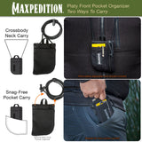 Maxpedition Platy Black Front Pocket Organiser