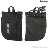 Maxpedition Platy Black Front Pocket Organiser