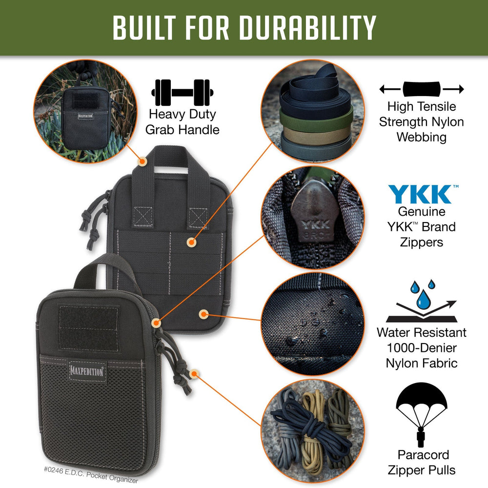 Maxpedition E.D.C. Wolf Grey Pocket Organiser