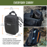 Maxpedition Double-Decker E.D.C. Black Pocket Organiser