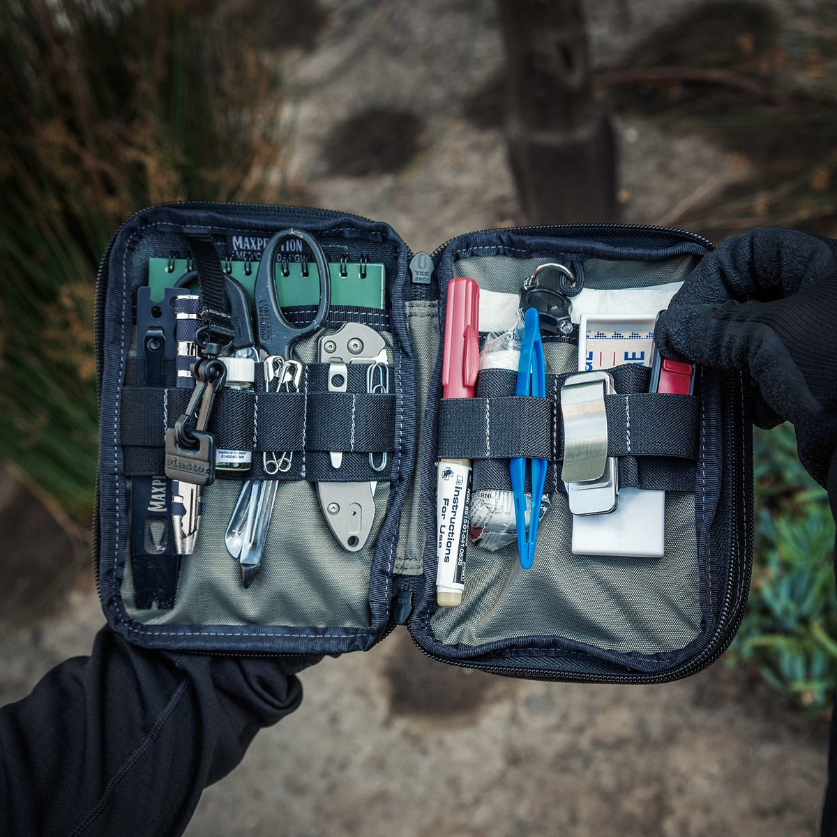 Maxpedition Double-Decker E.D.C. Wolf Grey Pocket Organiser