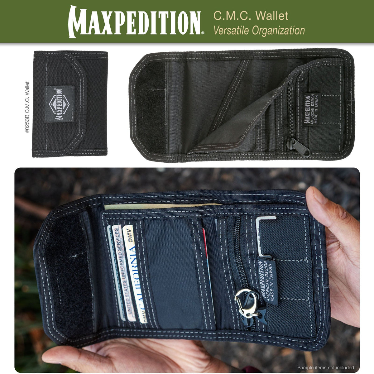 Maxpedition C.M.C. Foliage Green Wallet