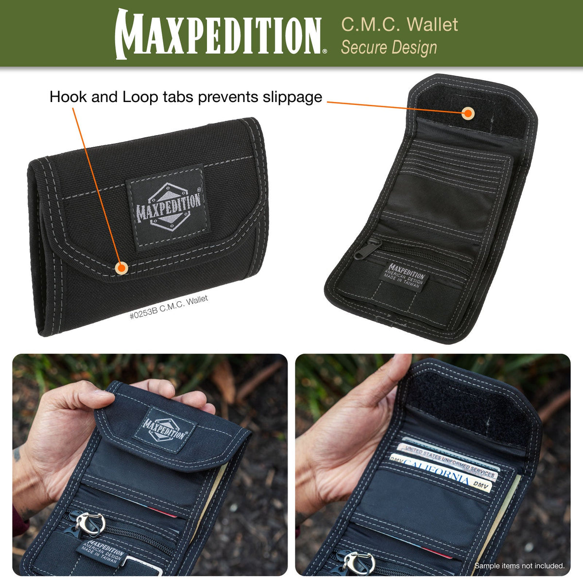 Maxpedition C.M.C. Khaki Wallet