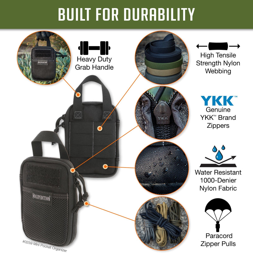 Maxpedition Mini Wolf Grey Pocket Organiser