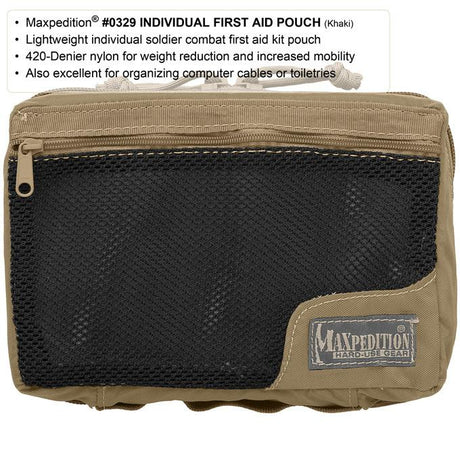 Maxpedition Individual Black First Aid Pouch
