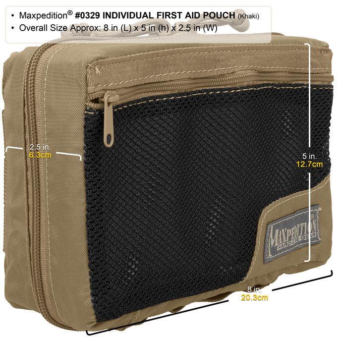 Maxpedition Individual Khaki First Aid Pouch