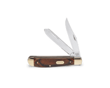 Buck 382 Trapper Folding Lock Knife - Woodgrain