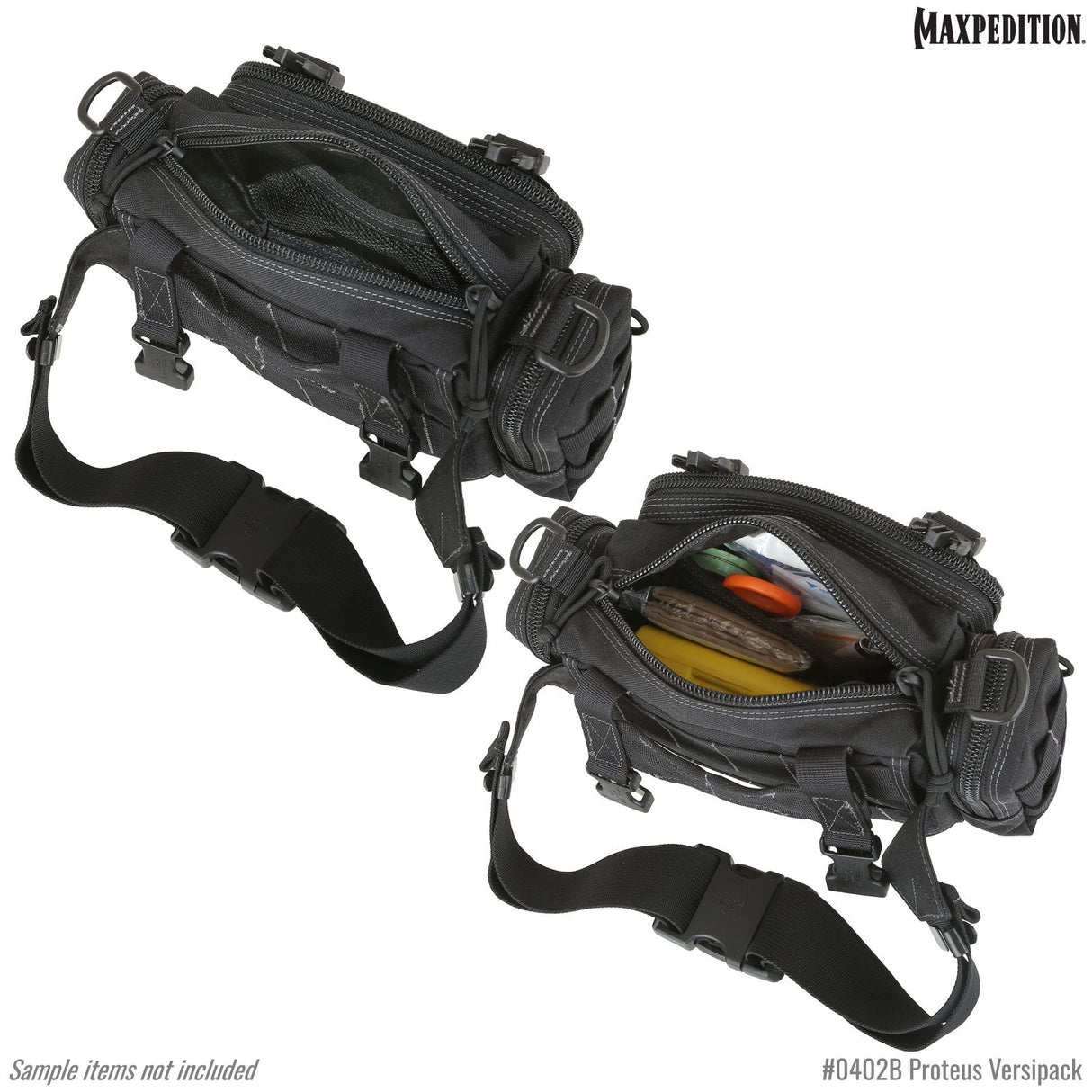 Maxpedition Proteus Black Versipack