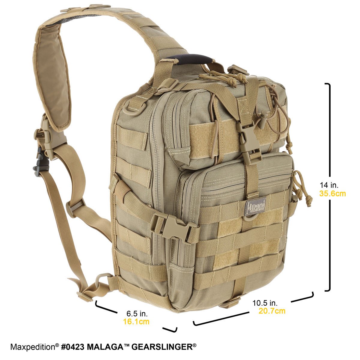 Maxpedition Malaga Black Gearslinger