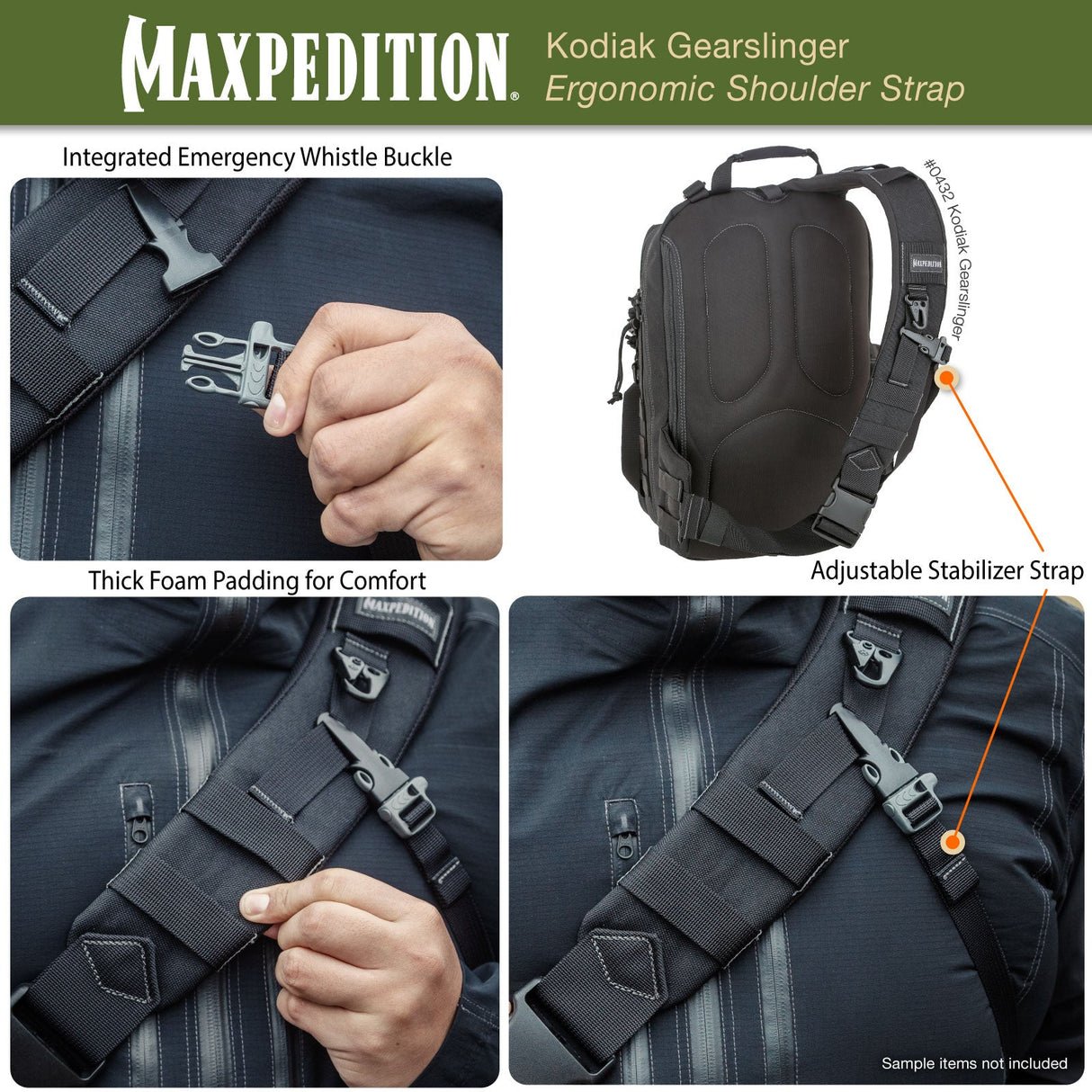 Maxpedition Kodiak Wolf Grey Gearslinger