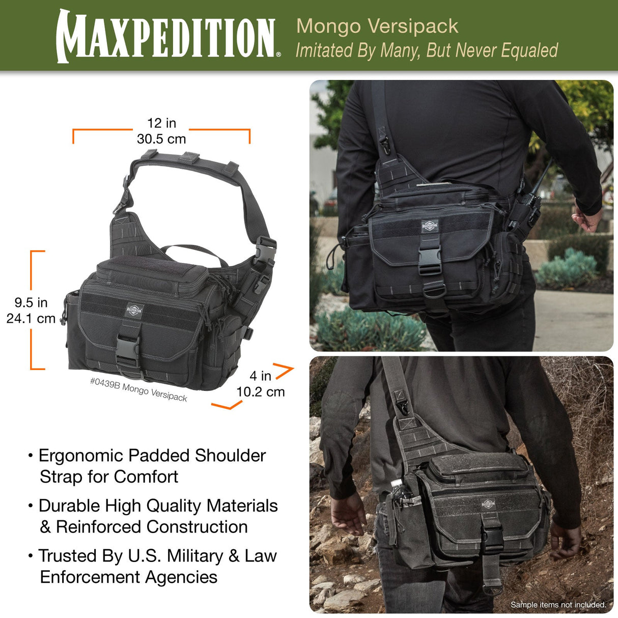 Maxpedition Mongo Khaki Versipack