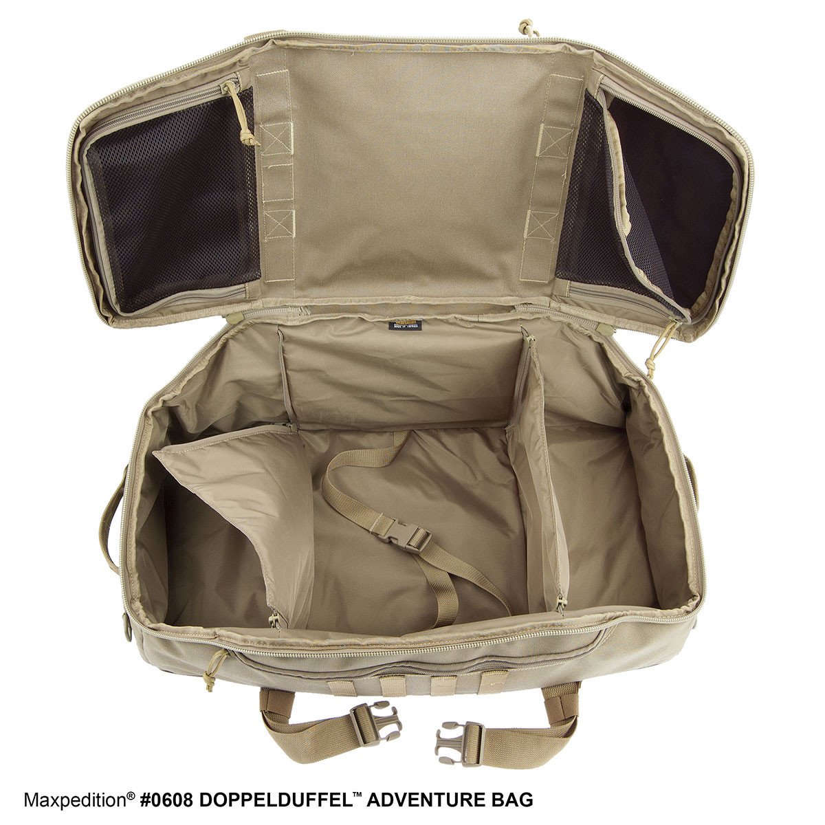 Maxpedition DOPPELDUFFEL Khaki Adventure Bag