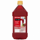 Chef's Larder Red Wine Vinegar 2 Litre - Bulk Food Ration Storage