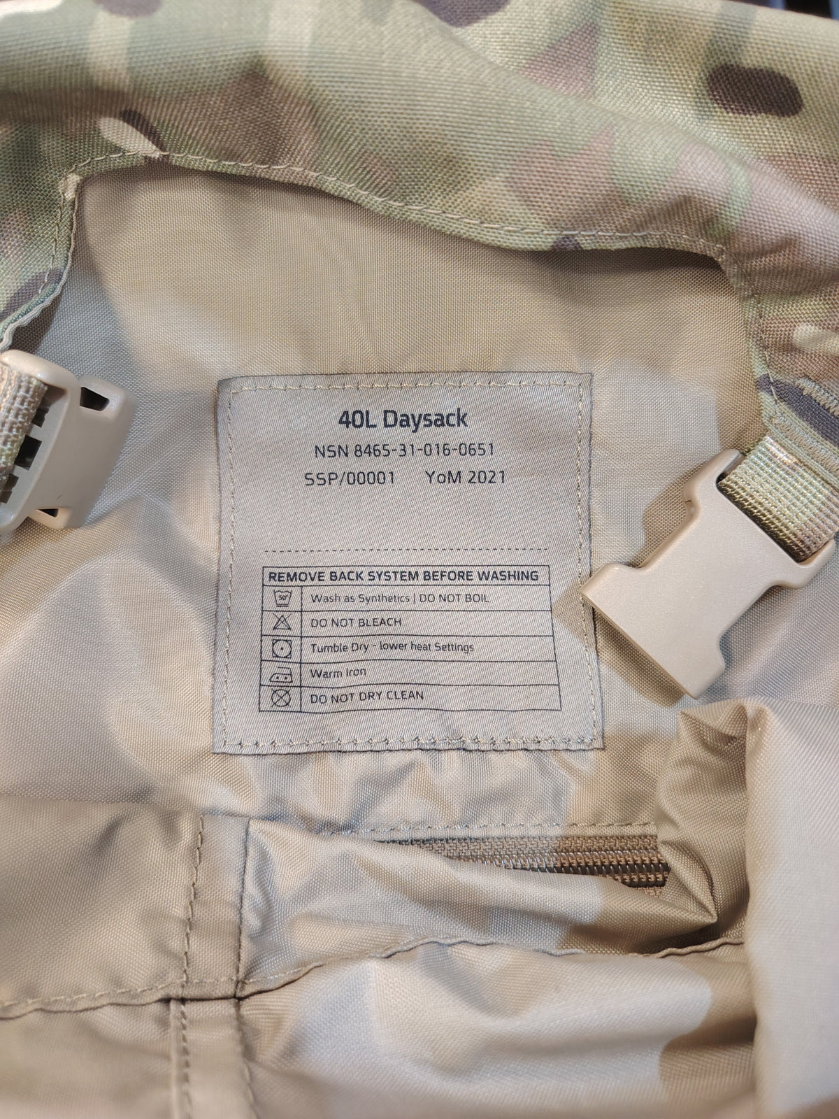 British Military Virtus 40L MTP Daysack