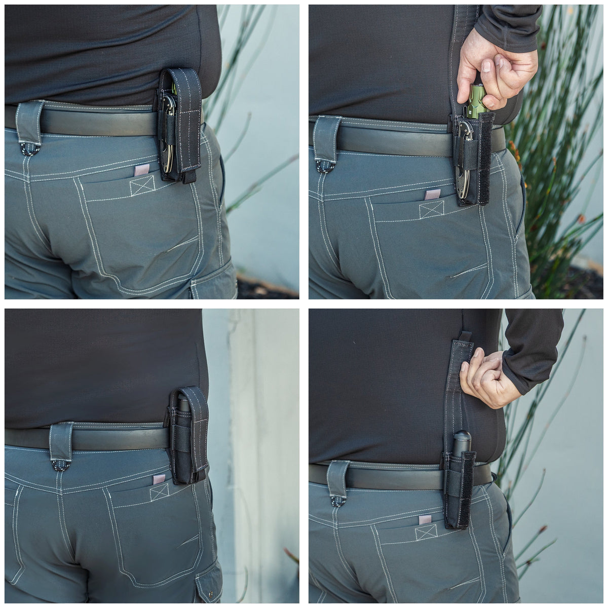 Maxpedition 5" Black Flashlight Sheath