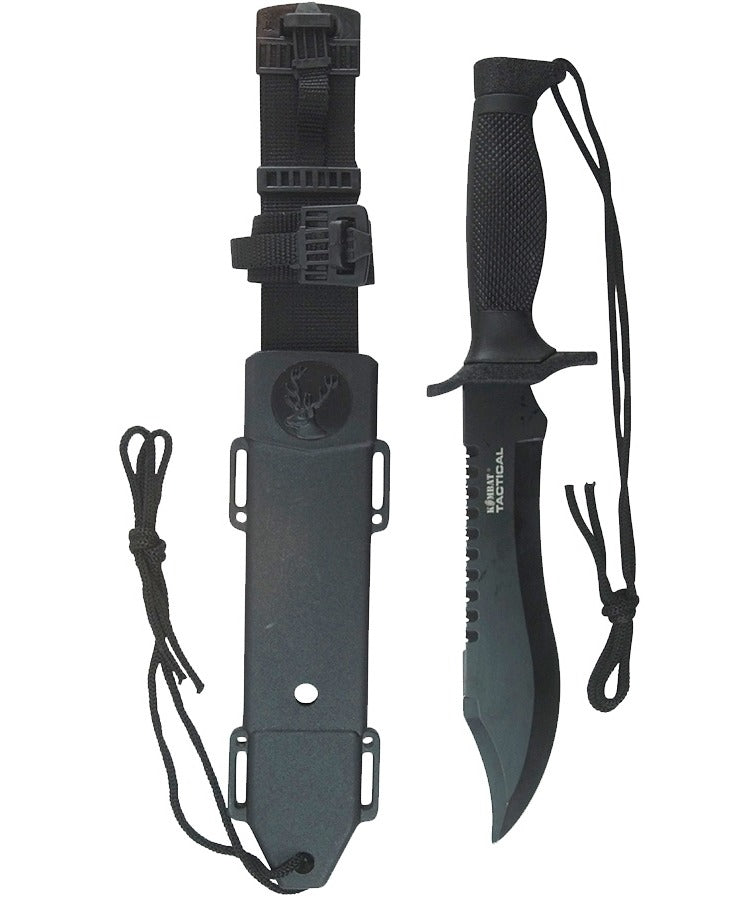 Kombat UK KT-11050 Hunting Bowie Fixed Blade Knife
