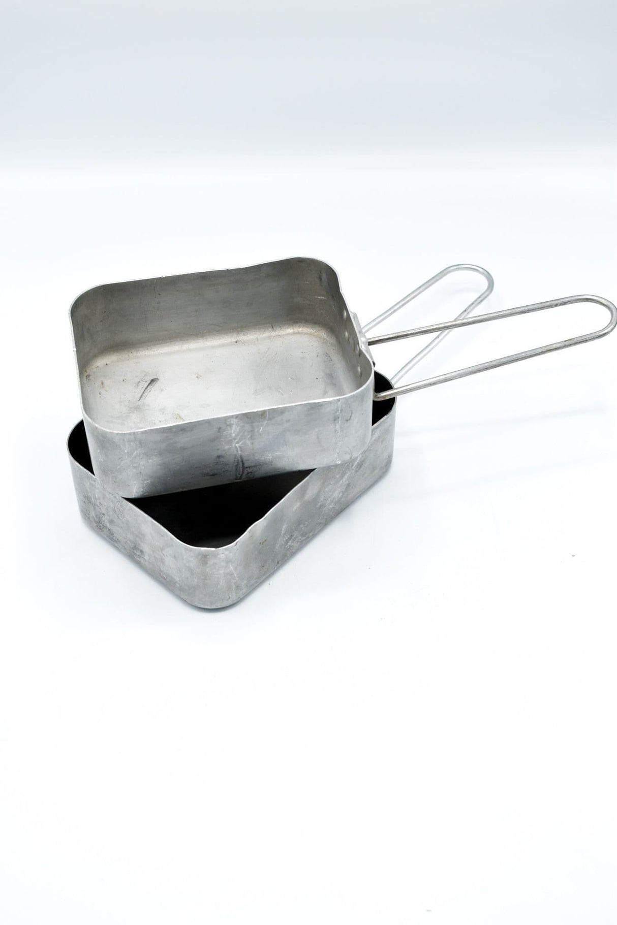 2 x Aluminium Mess Tins