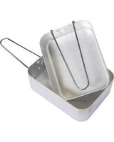 2 x Aluminium Mess Tins