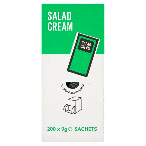 Salad Cream Sachets 9g x 200 - Bulk Food Ration Storage