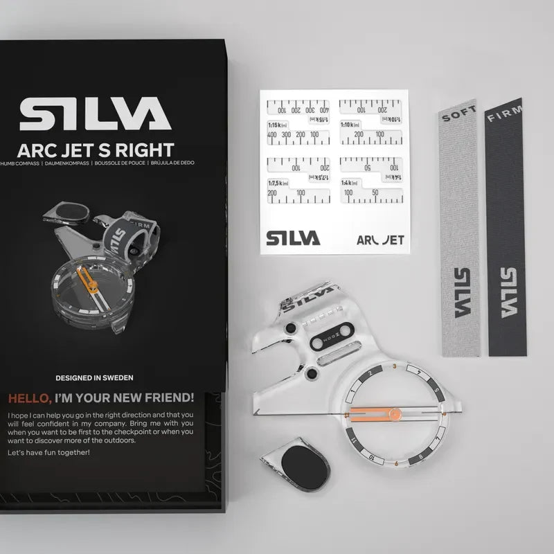 Silva Arc Jet S Right Land Compass