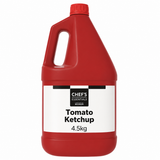 4.5kg Chef's Essentials Tomato Ketchup - Bulk Food Ration Storage