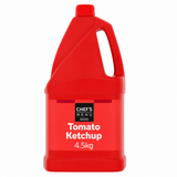 4.5kg Chef's Menu Tomato Ketchup - Bulk Food Ration Storage