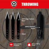 Condor Half Spin Thrower Knife Set