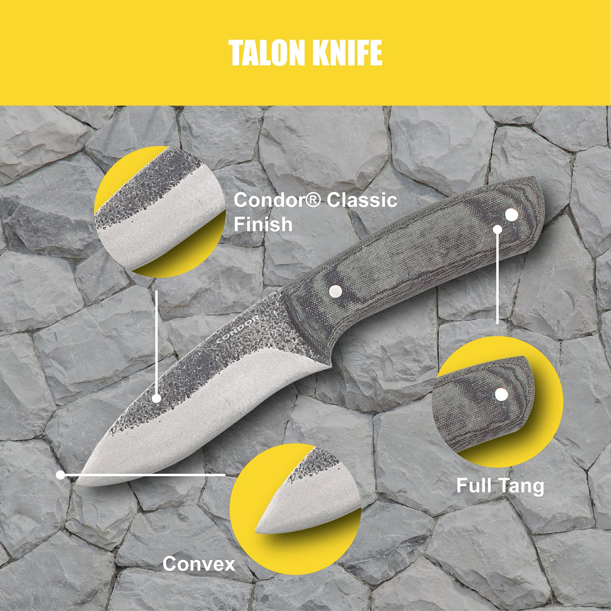 Condor Talon Fixed Blade Knife