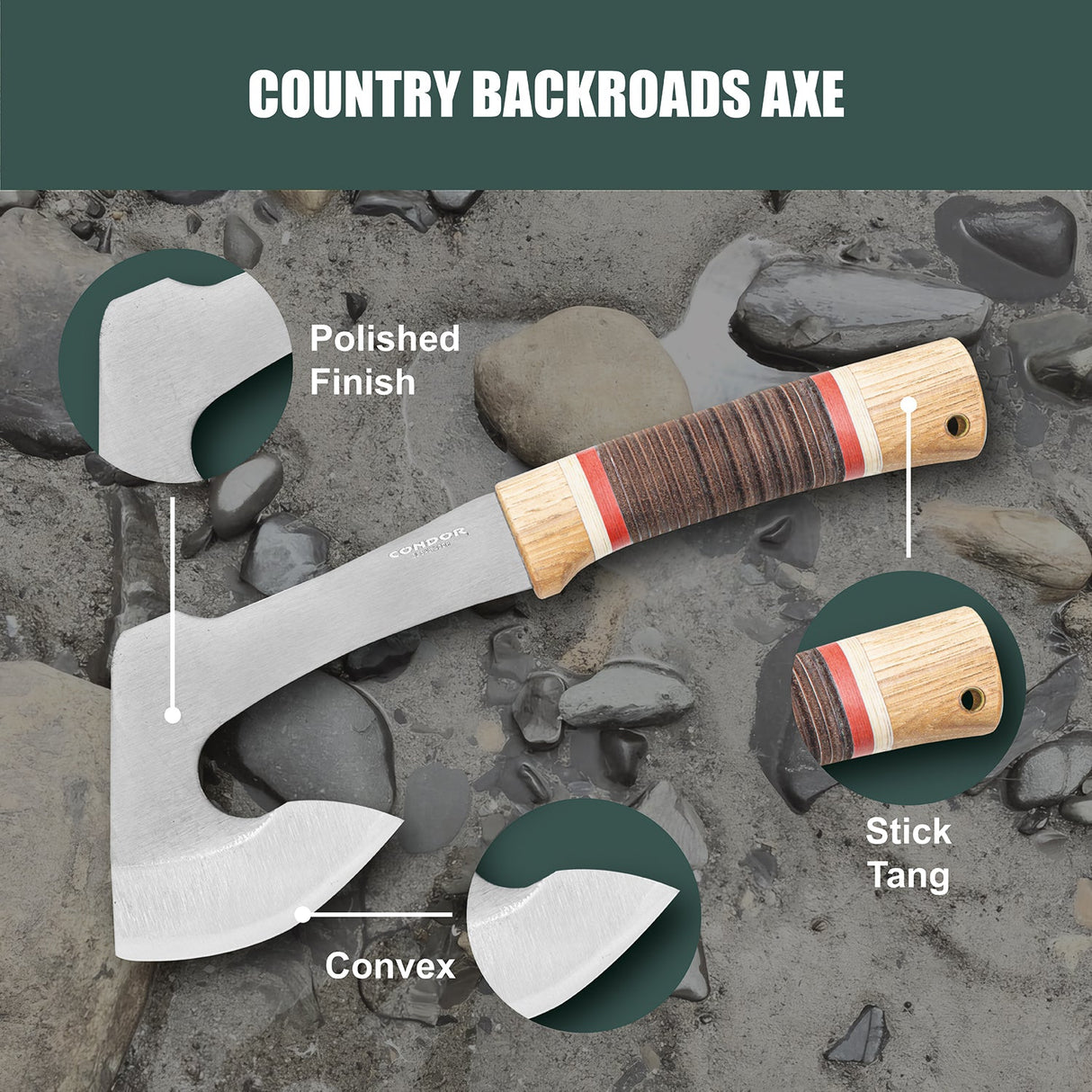 Condor Country Backroads Axe