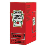 Heinz Tomato Ketchup 11g Sachets x 200 - Bulk Food Ration Storage