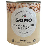 800g Gomo Cannellini Beans in Brine - Bulk Food Ration Storage