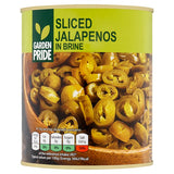 820g Garden Pride Sliced Jalapenos in Brine - Bulk Food Ration Storage