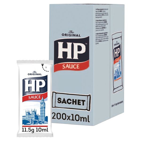 HP The Original Sauce 11.5g x 200 - Bulk Food Ration Storage