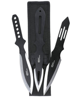 Kombat UK Deluxe TK270-90-3BKA Triple Throwing Knife Set