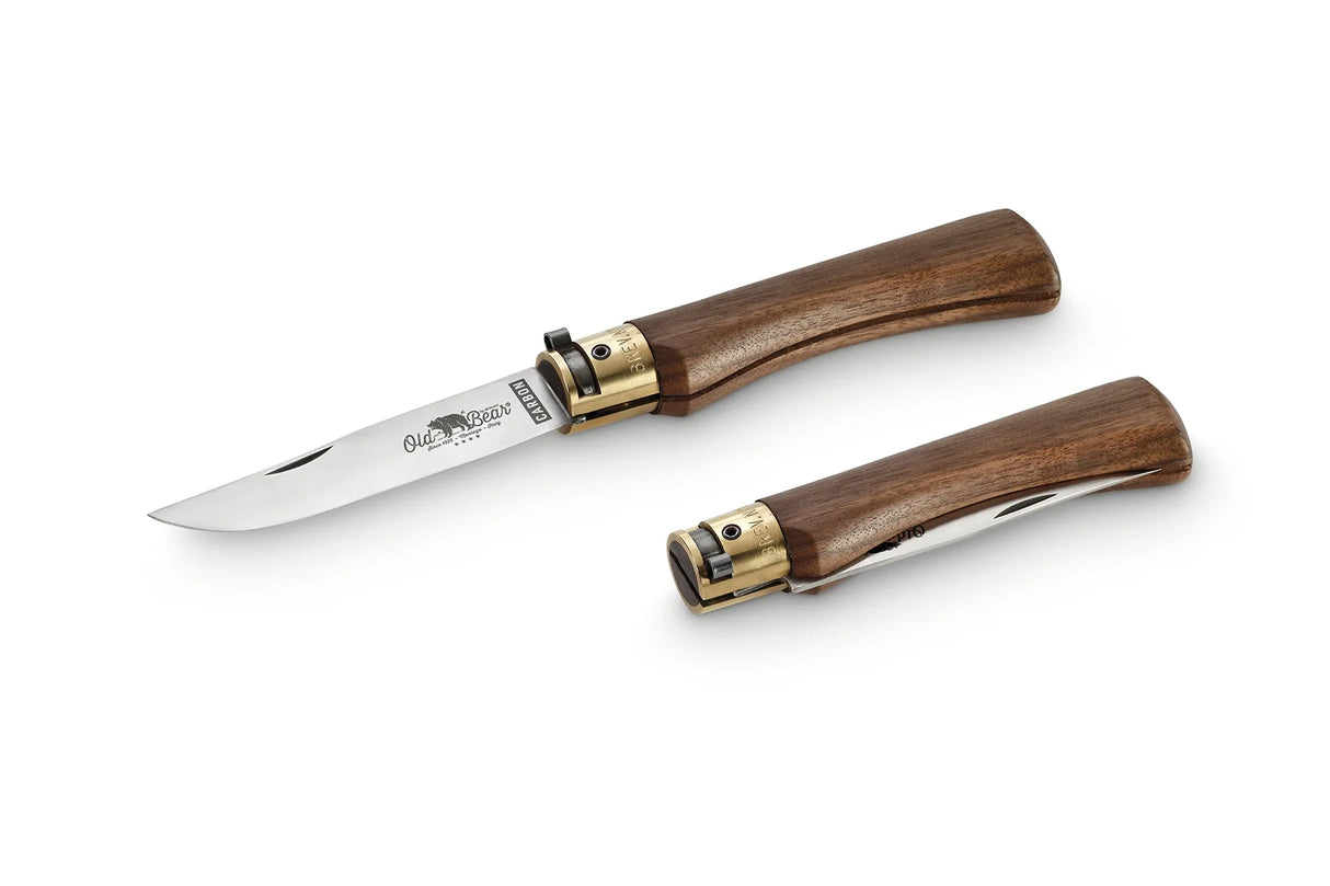 Antonini Old Bear Walnut XL Carbon Folding Knife