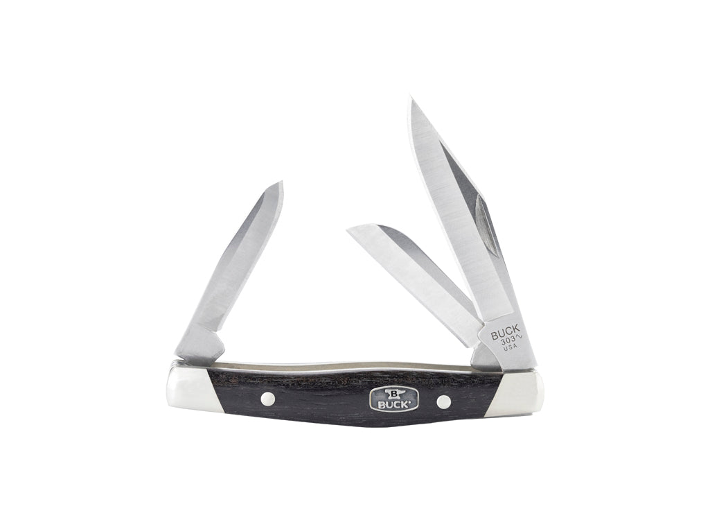 Buck 303 Cadet Folding Lock Knife - Wood Handle