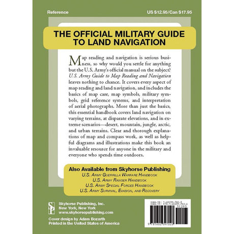 U.S. Army Guide to Map Reading Book