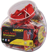 Lansky BKEY30 Mini Crock Stick Set Sharpener and Display Bowl.