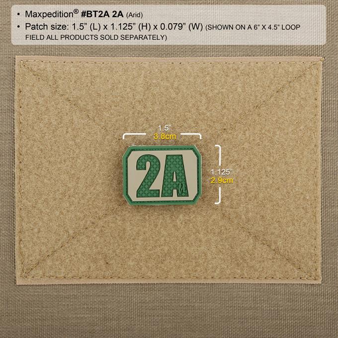 Maxpedition 2A Second Amendment Glow Patch