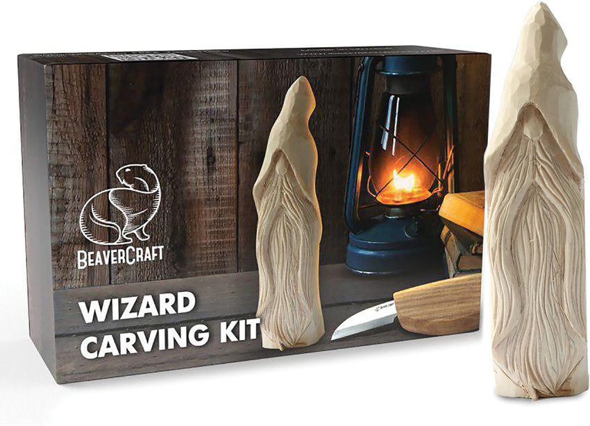 Beavercraft Wizard Carving Kit