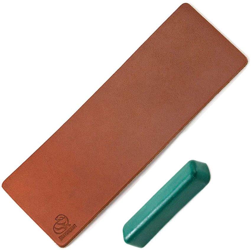 Beavercraft 7.88" Leather Strop with Compound