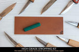 Beavercraft 7.88" Leather Strop with Compound