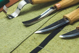 Beavercraft Spoon and Kuksa Carving Set in Tool Roll