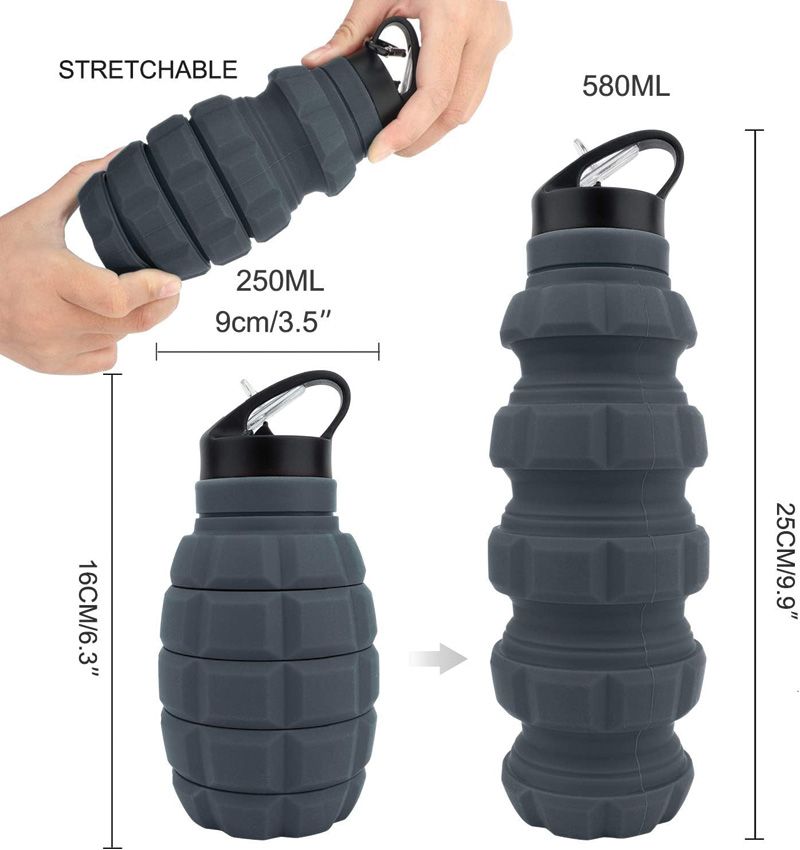 Caliber Gourmet Collapsible Grenade Bottle