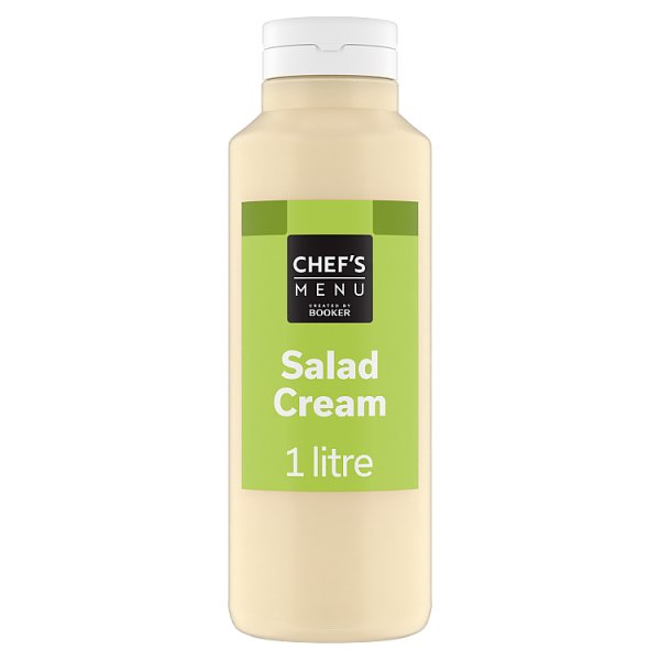 Chef's Menu Salad Cream 1 Litre - Bulk Food Ration Storage