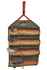 Kelty Chef Roll Camp Utensil Organiser - Beluga/Dull Gold